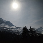 Frühling am Fuße der Alpen